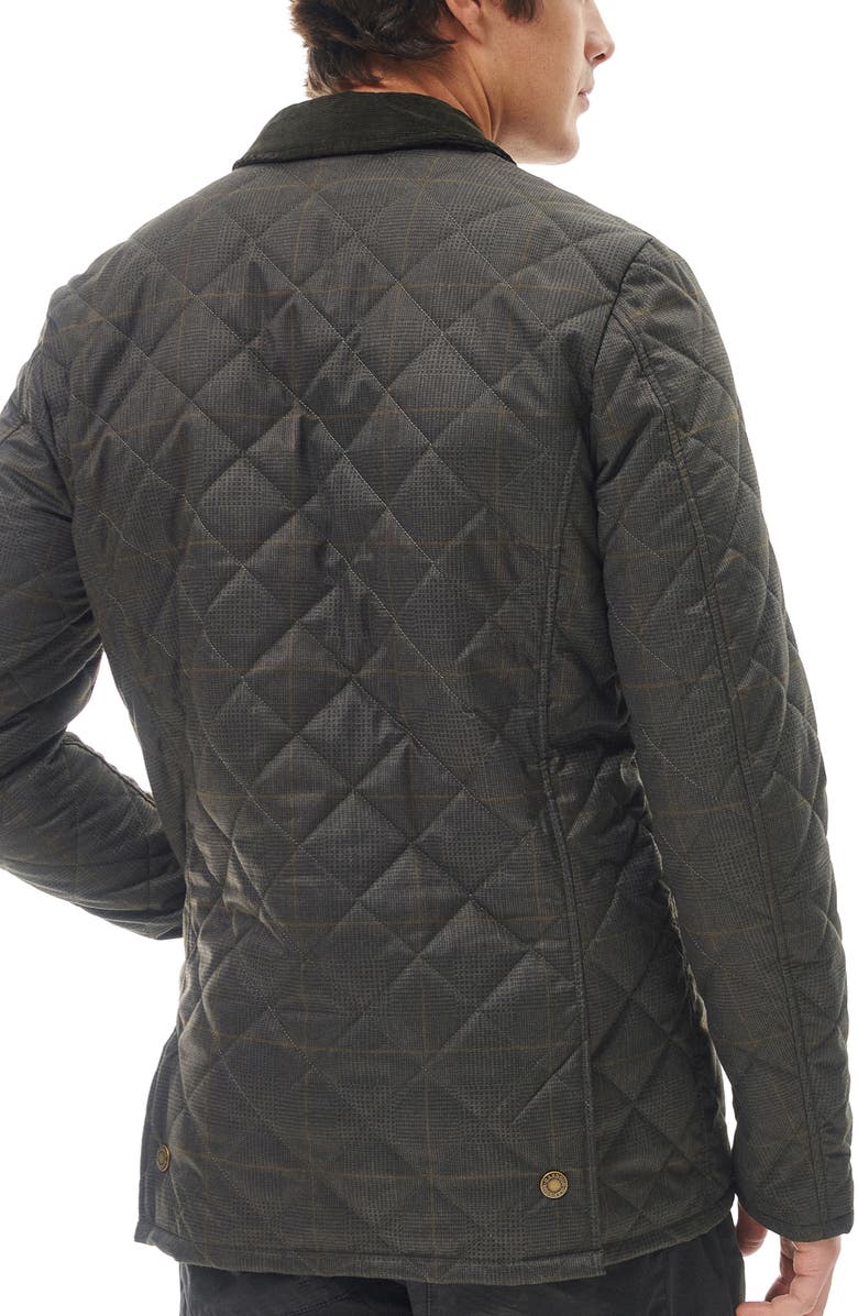 Barbour Heritage Liddesdale Check Quilted Jacket, Alternate, color,