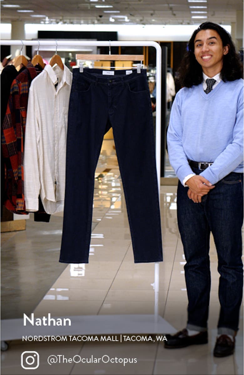 Men's Cooper Fancy Straight Leg Stretch Five Pocket Pants, sales video thumbnail