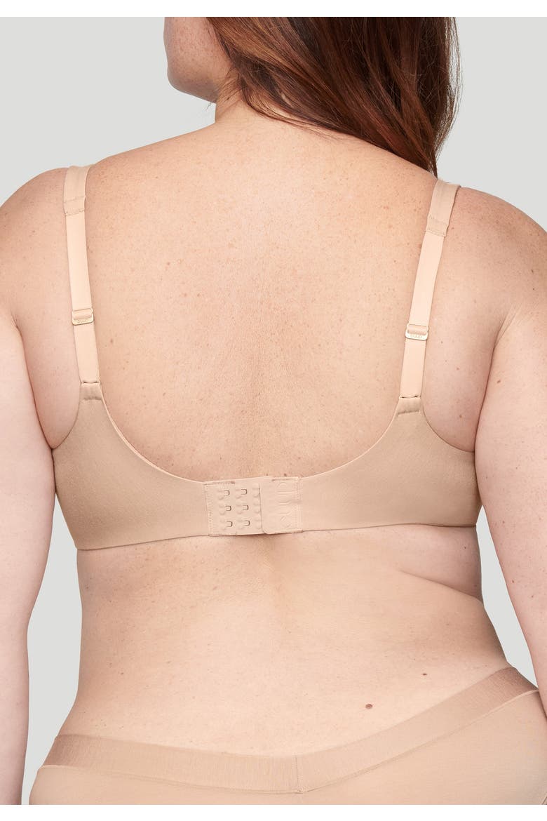 The Scoop Bra, Alternate, color, SAND
