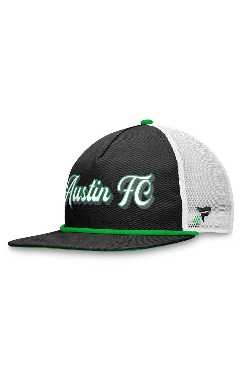 FANATICS Men's Fanatics Branded Black/White Austin FC True Classic Golf Snapback Hat, Alternate, color, 