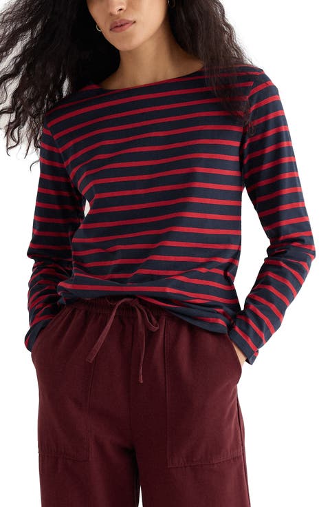 Sailor Stripe Organic Cotton Top