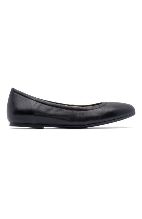 Abeo Promenade Ballet Flat In Black - Regular