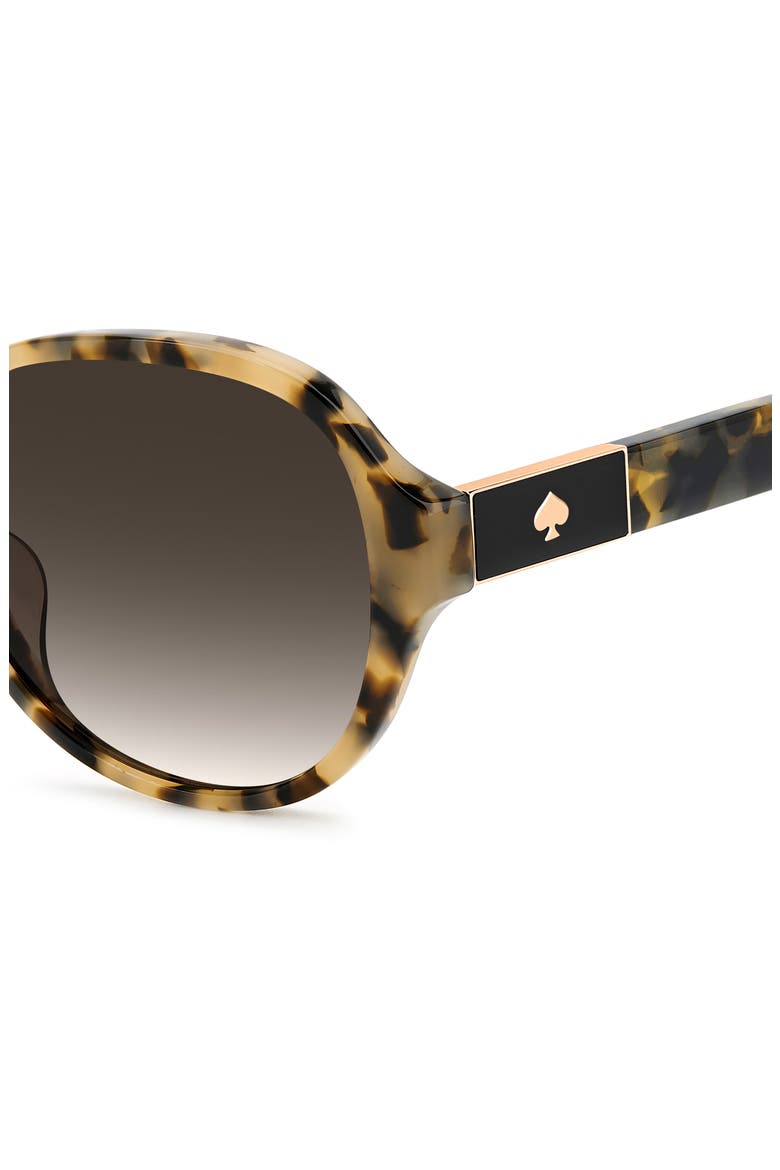 emalie 56mm gradient oval sunglasses, Alternate, color, 0086-HA