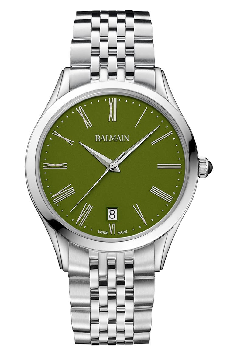 Classic R Khaki Bracelet Watch, 41mm, Main, color, STAINLESS STEEL