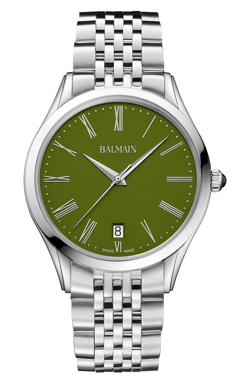 Balmain Classic R Khaki Bracelet Watch, 41mm