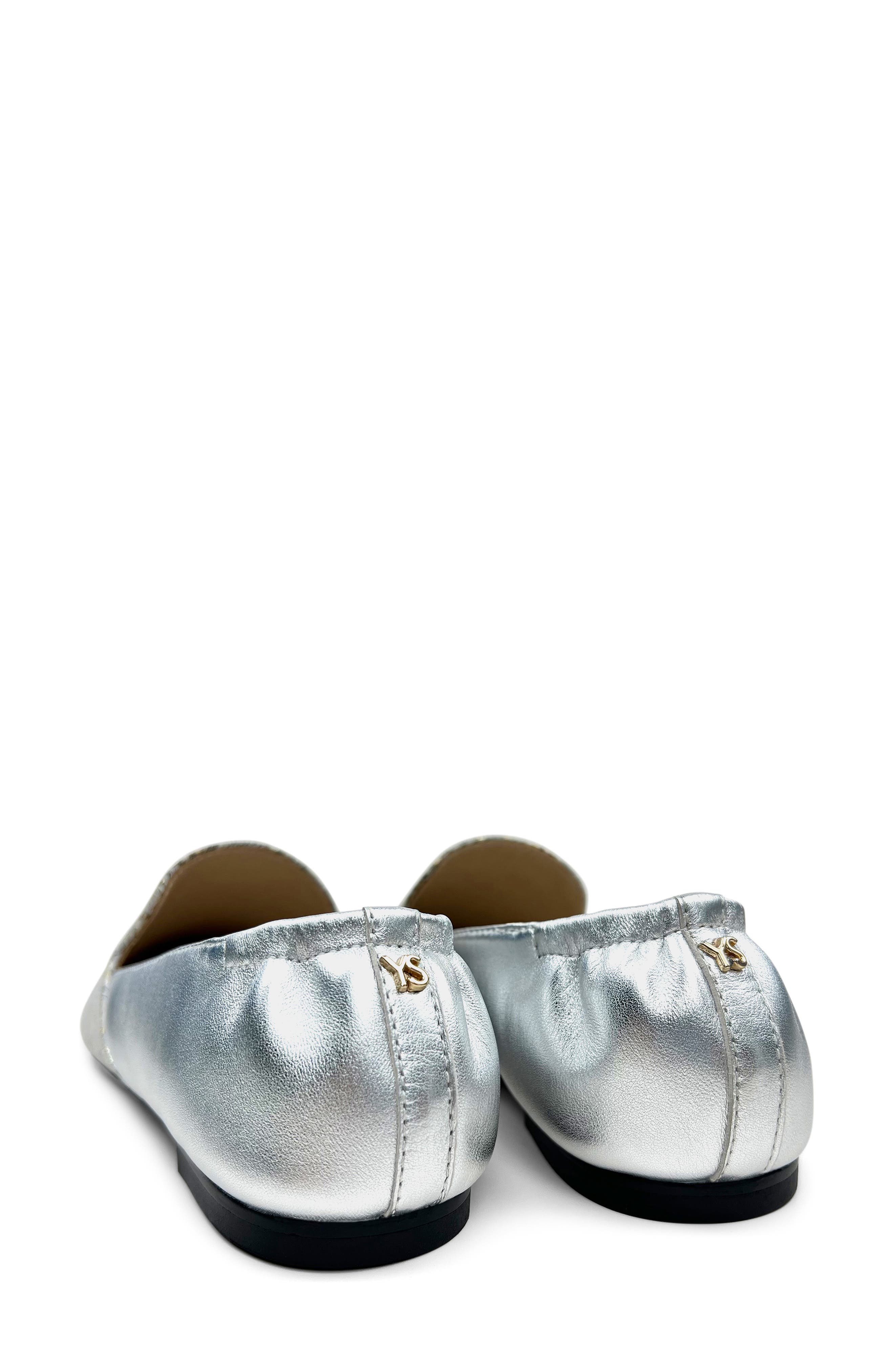 Yosi Samra Presley Snake Embossed Loafer, Alternate, color, 