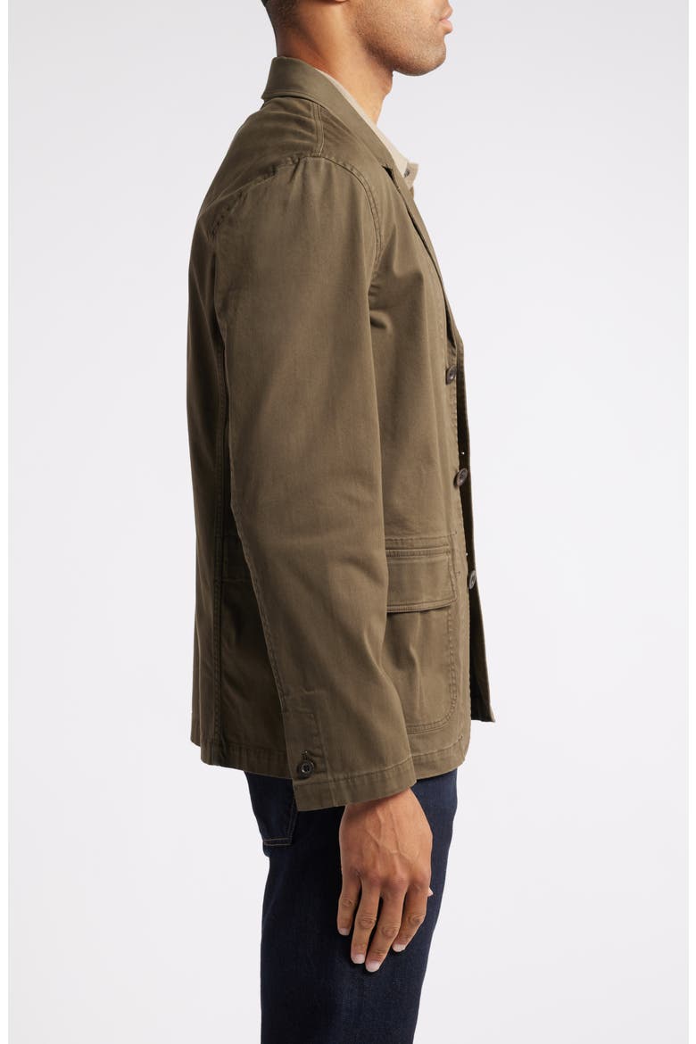 Landon Stretch Cotton Sport Coat, Alternate, color, SULFUR DRIED CEDAR