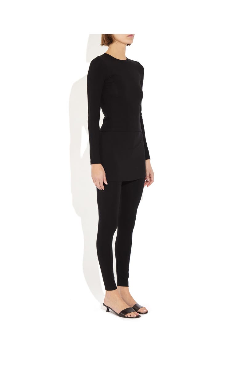 The Park Joy Skirted Legging, Alternate, color, Black