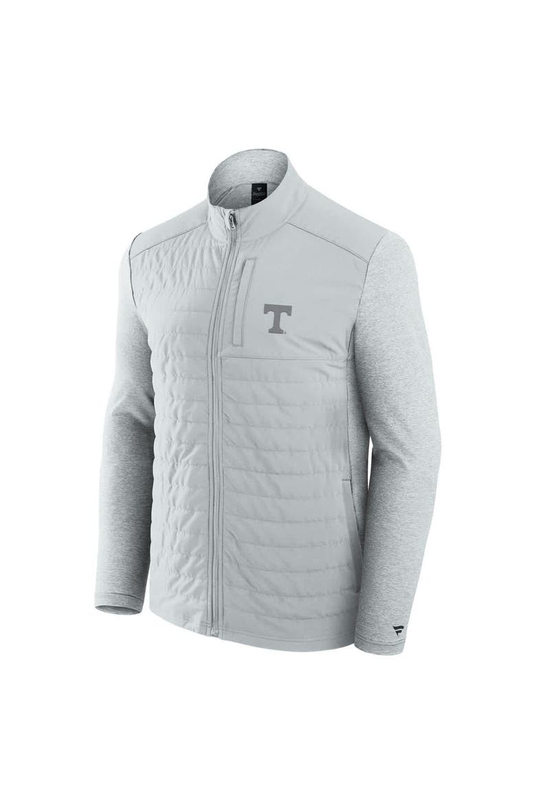 Men's Fanatics Gray Tennessee Volunteers Tonal Primary Logo Full-Zip Jacket, Alternate, color, Gray