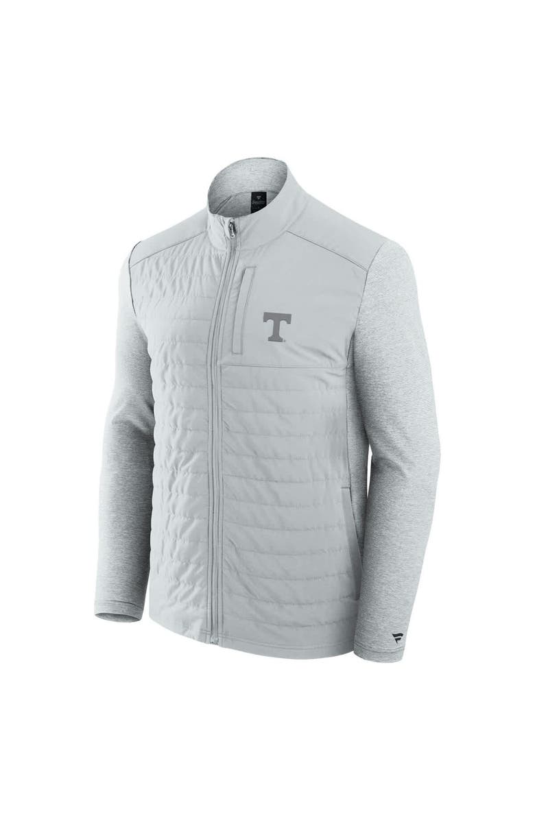 FANATICS Men's Fanatics Gray Tennessee Volunteers Tonal Primary Logo Full-Zip Jacket, Alternate, color, Gray