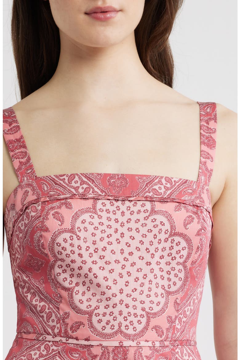 The Ezra Print Sleeveless Maxi Dress, Alternate, color, PAISLEY SCARF BERRY