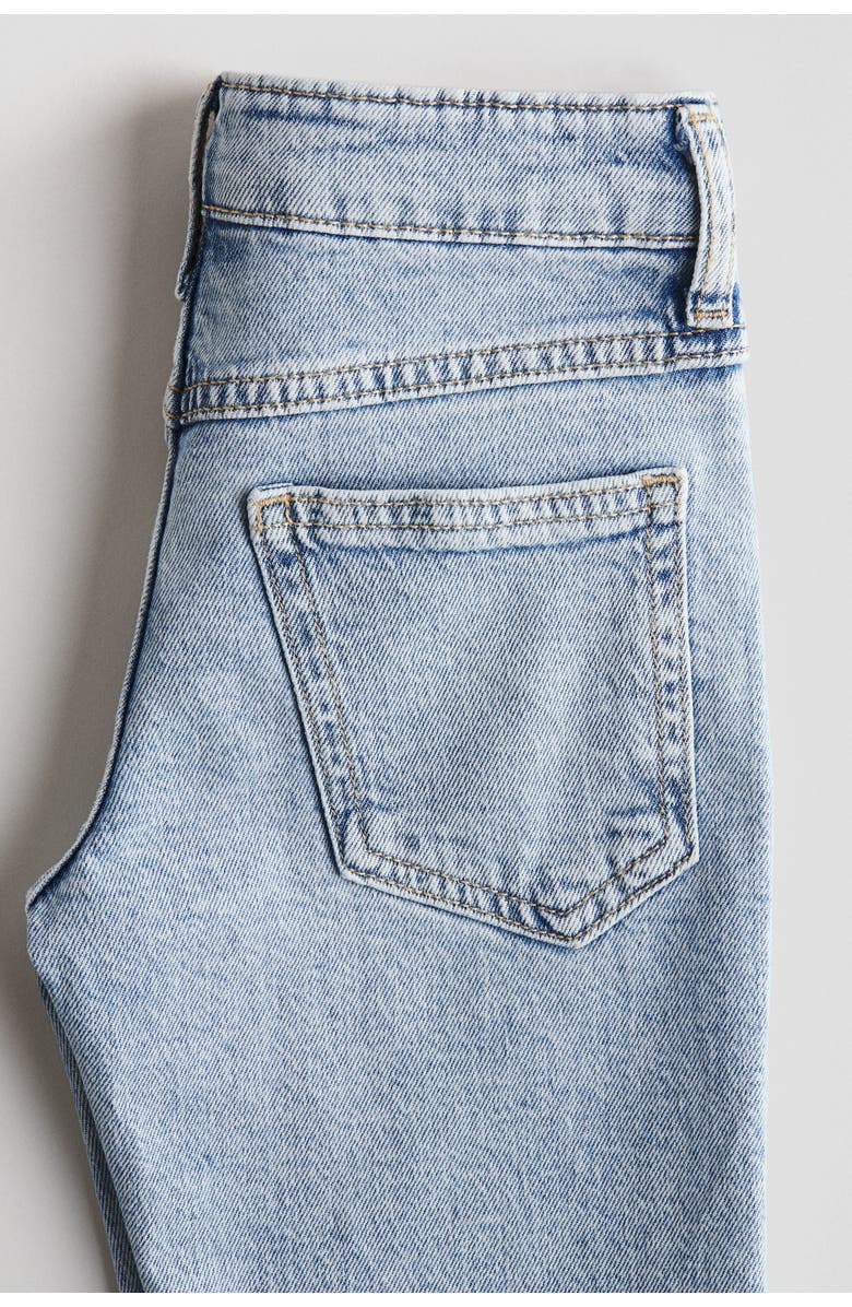 H&M Relaxed Fit Jeans, Alternate, color, Light Denim Blue