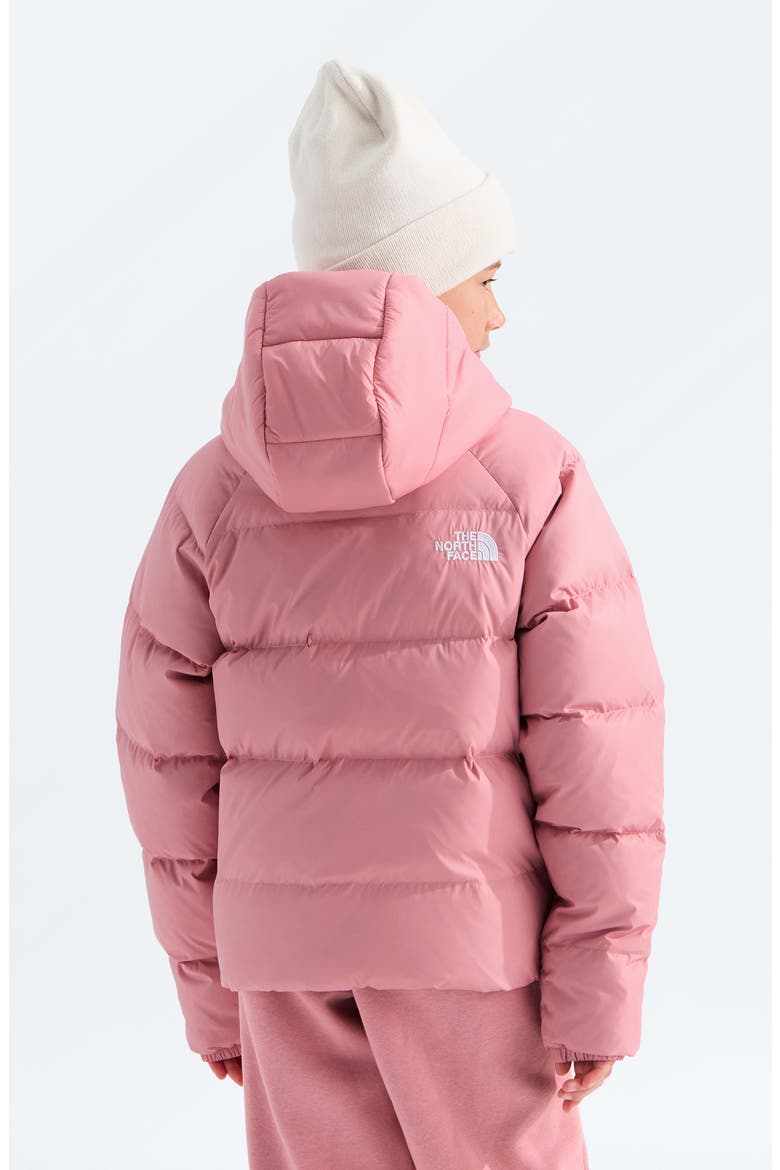 Kids' Hydrenalite Down Hooded Jacket, Alternate, color, PRIMROSE