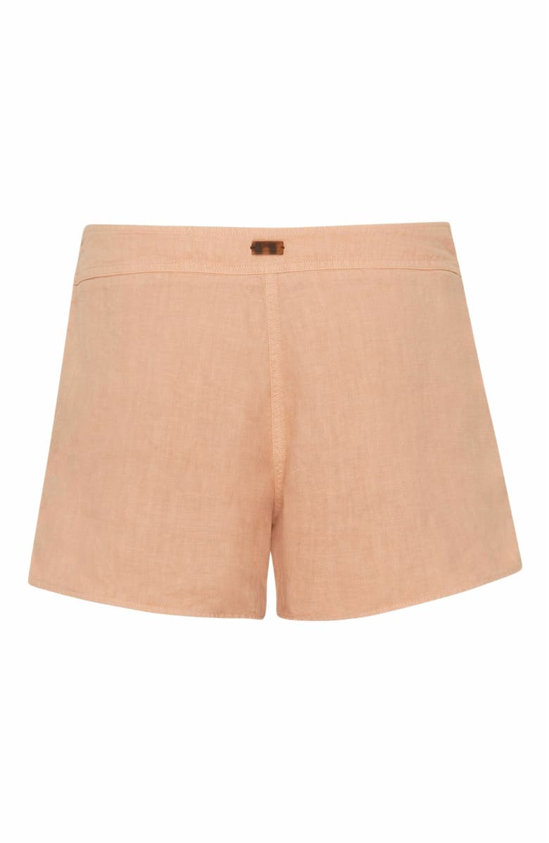 Vilebrequin Women's Linen Bermuda Shorts, Alternate, color, Blush