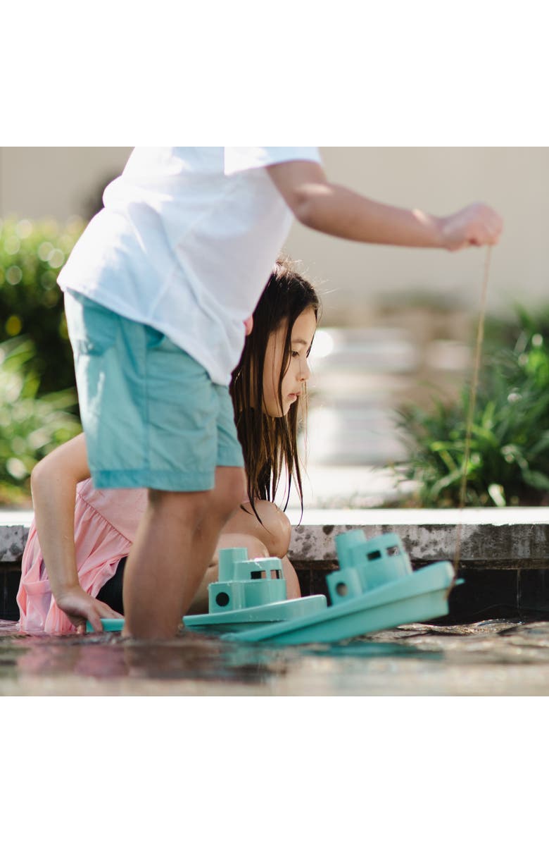 Dantoy Blue Marine Toy Boat & Sand Playset, 5 Pieces, Alternate, color, Multicolored