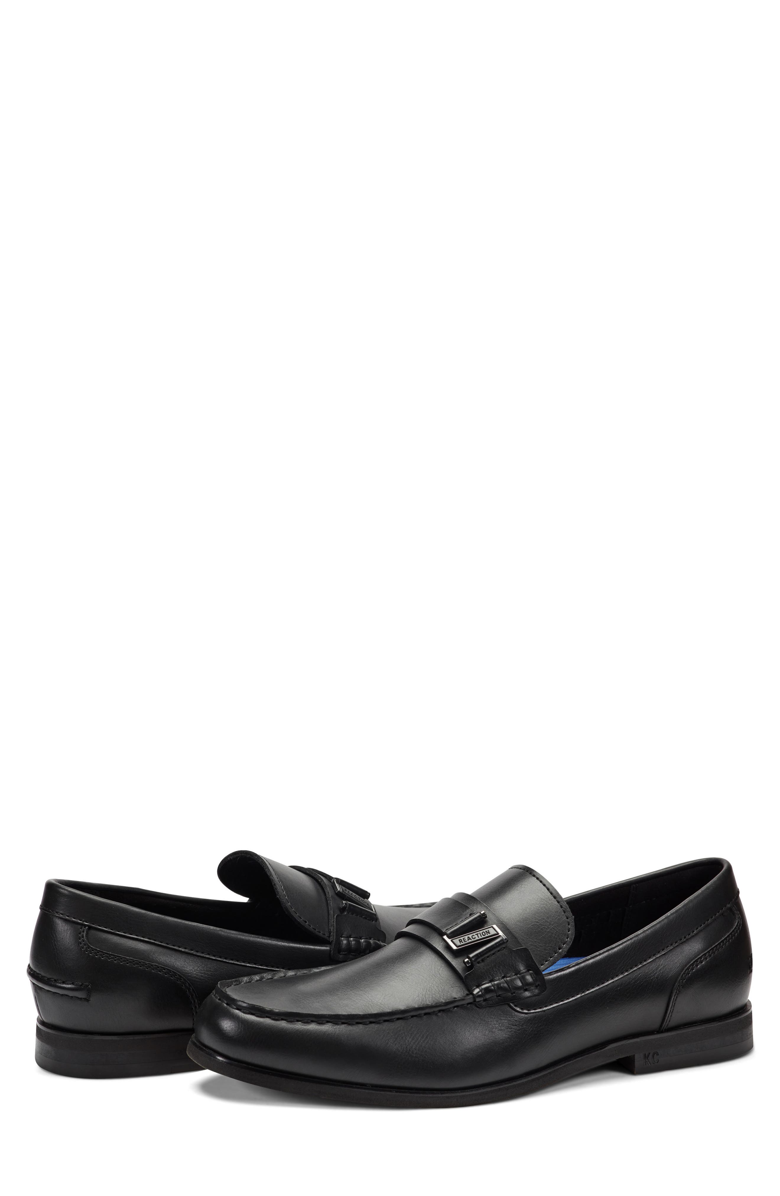 Kenneth Cole Reaction Estate Belt Loafer, Alternate, color, Black