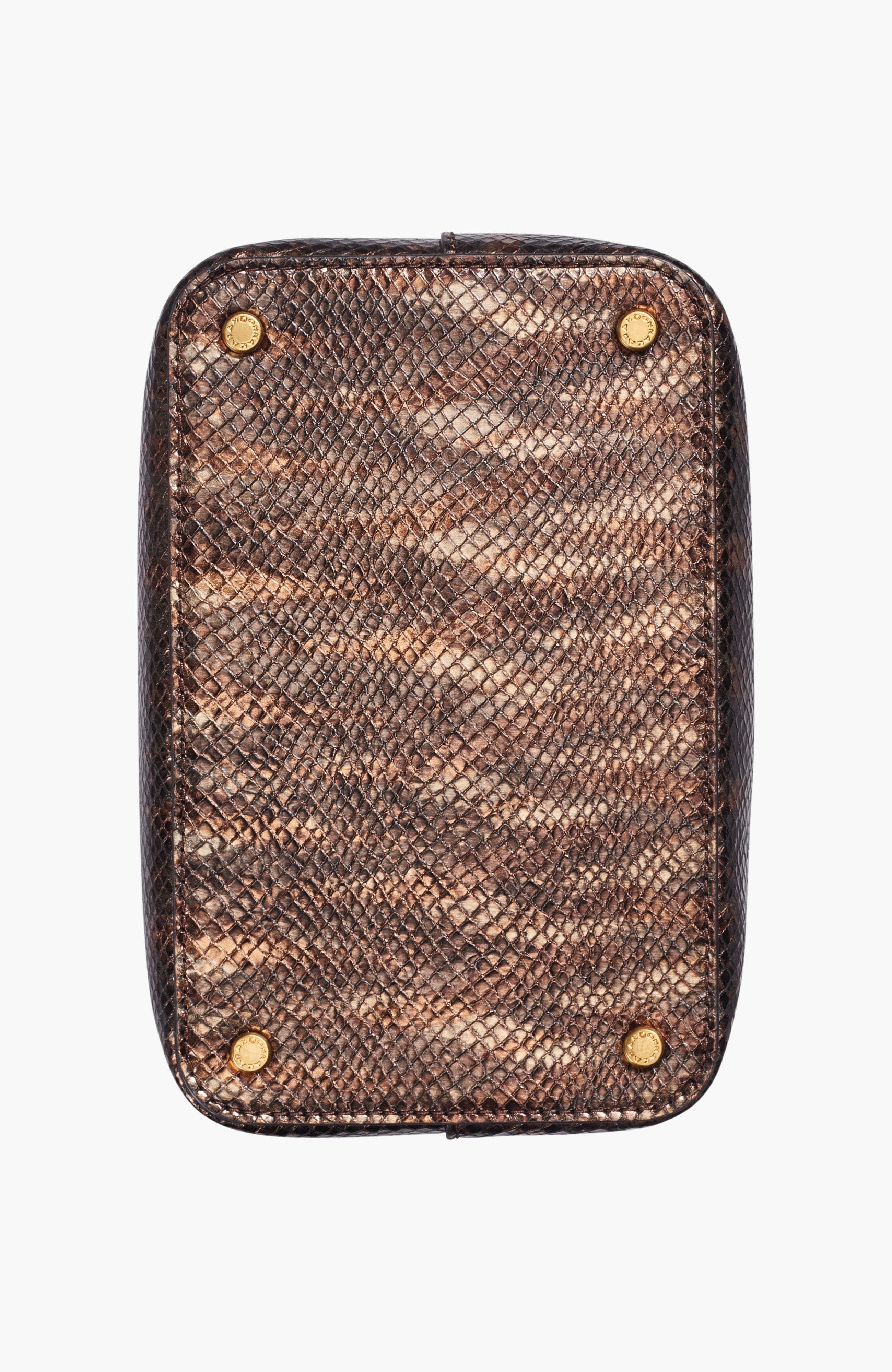 Donna Karan New York Lawrence Metallic Snake Bucket, Alternate, color, 