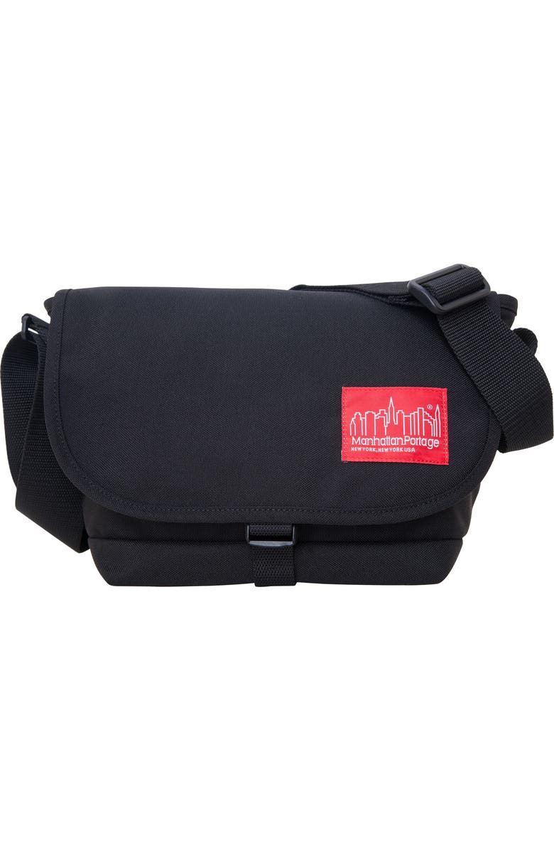 Manhattan Portage Straphanger Crossbody, Main, color, Black