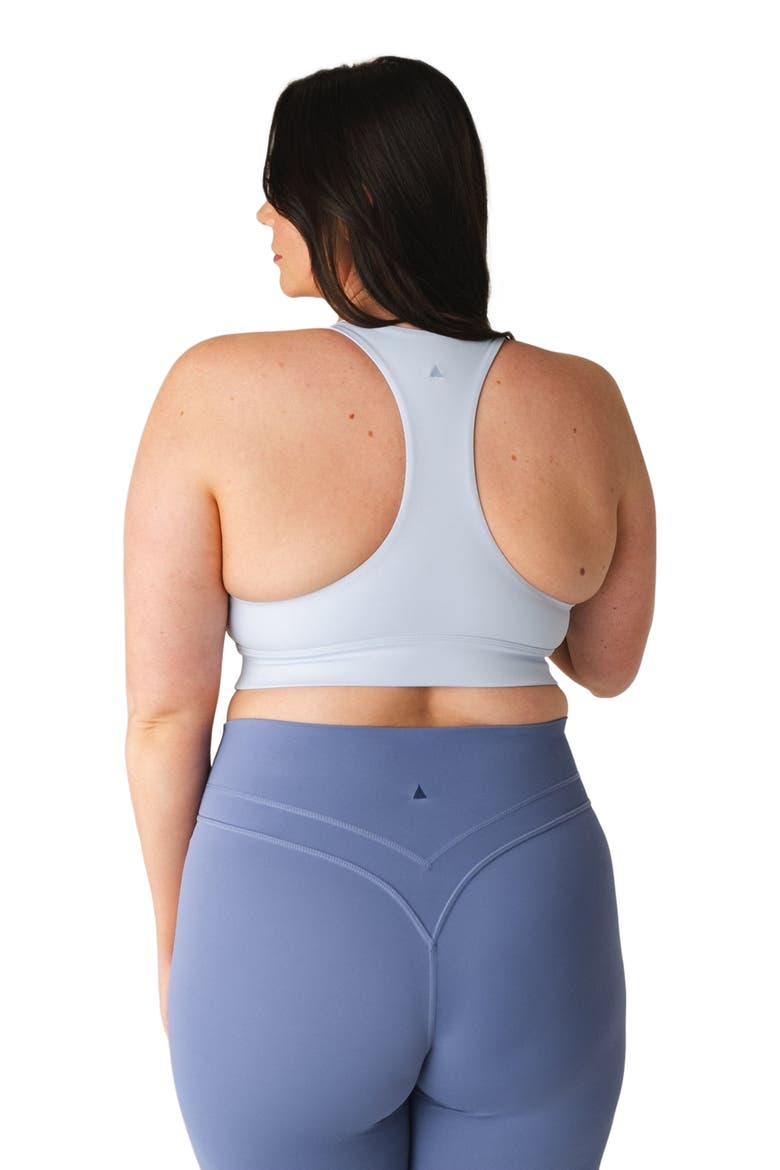 Revive Racer Bra, Alternate, color, Ice