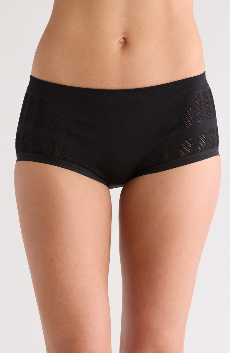 Hauty Midnight Hipster Panties, Main, color, Black