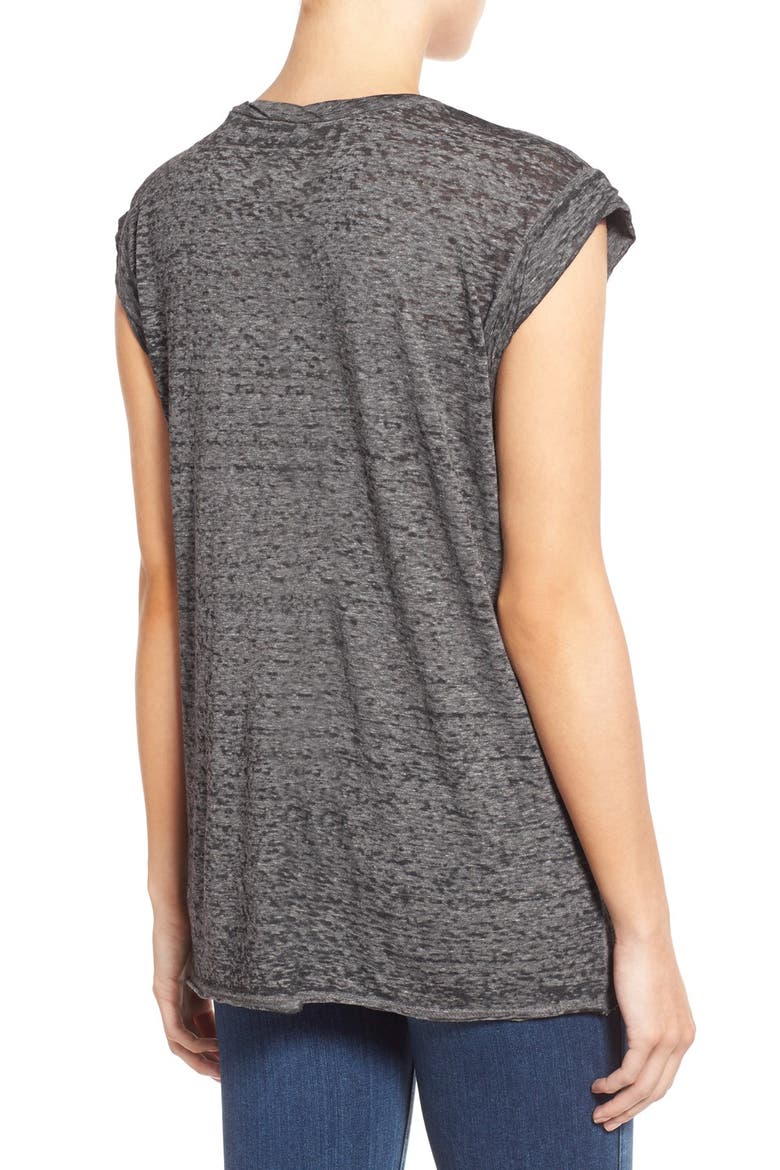 'Frankie' Muscle Tee, Alternate, color, BURNOUT HEATHER GREY