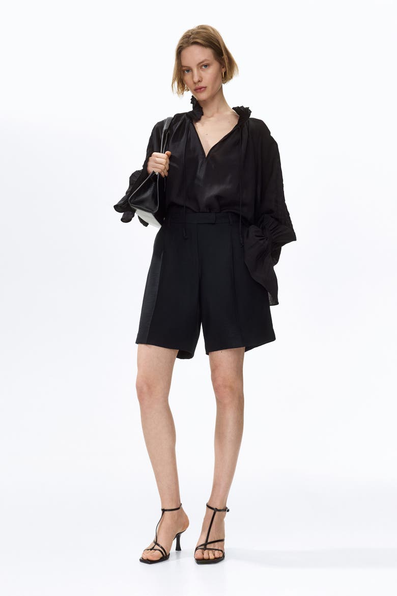 Bermuda Shorts, Main, color, Black