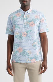 Tommy Bahama Costa Wave Isle Camo IslandZone® Seersucker Polo