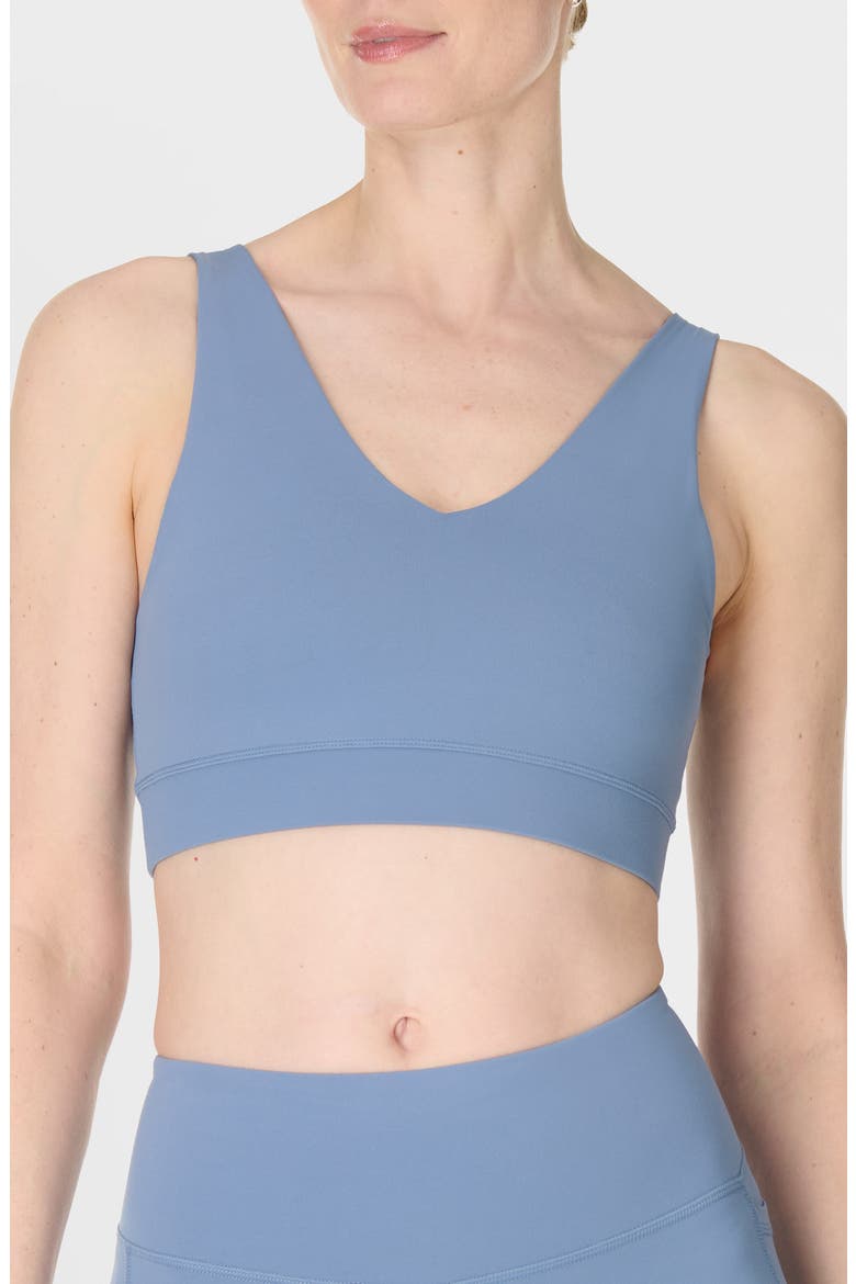 Ultimate Studio Voop Sports Bra, Main, color, LUXE BLUE