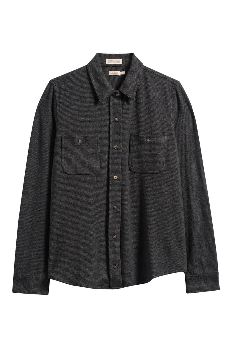 Legend™ Knit Shirt, Alternate, color, HEATHERED BLACK TWILL