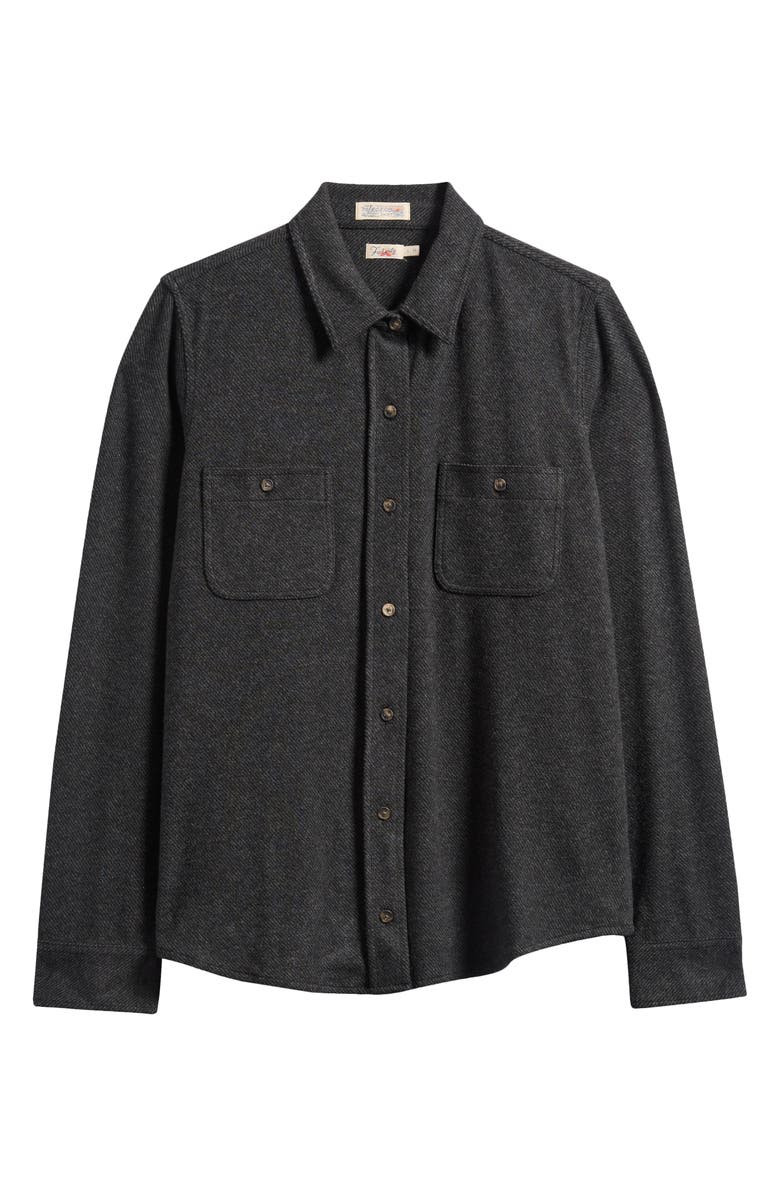 Faherty Legend<sup>™</sup> Sweater Shirt, Alternate, color, Heathered Black Twill