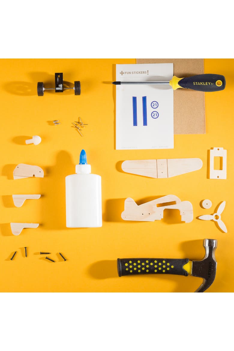 Pull-Back Airplane Kit, Alternate, color, Multi color