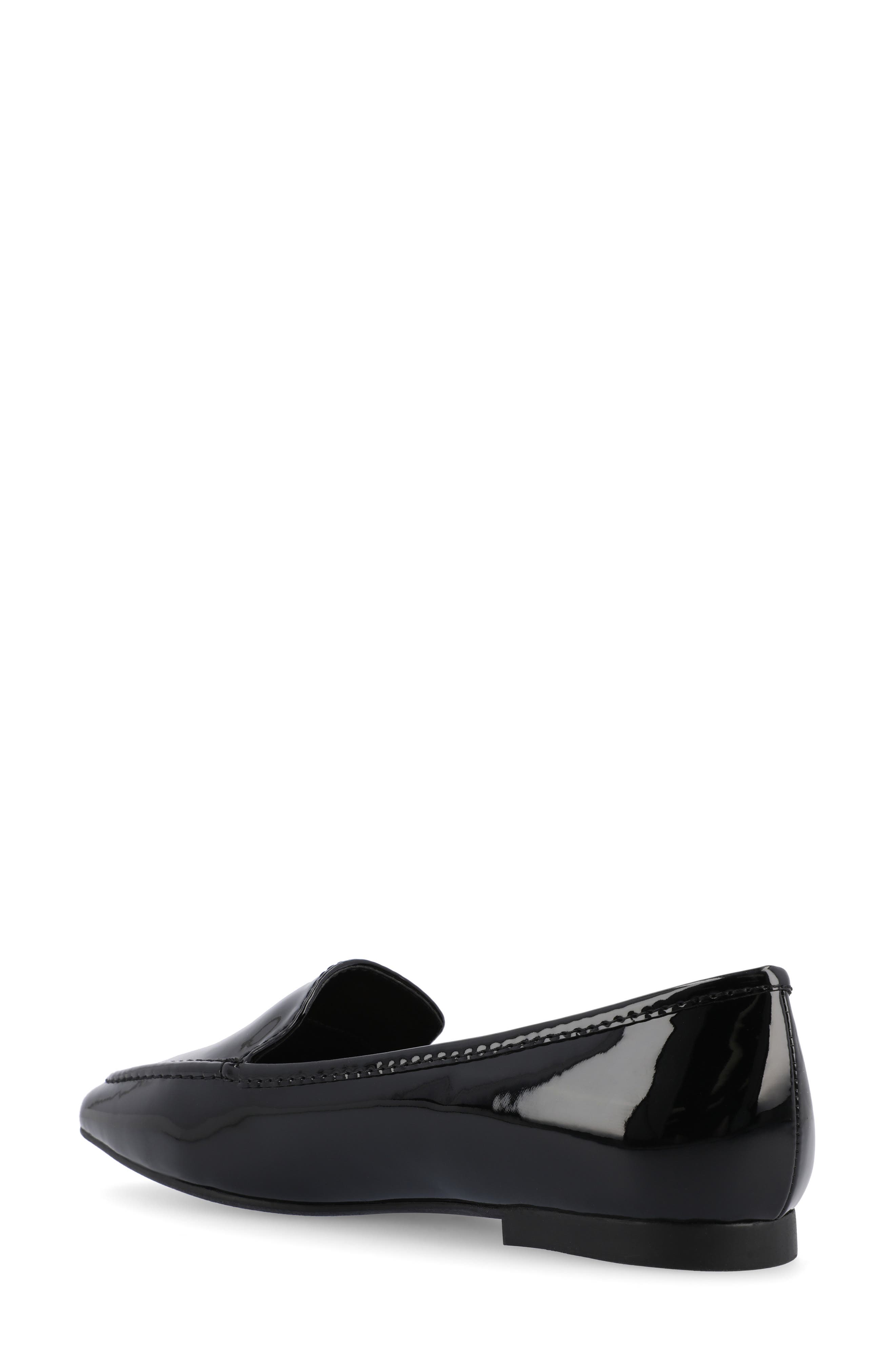 Journee Collection Tullie Loafer, Alternate, color, Patent/ Black