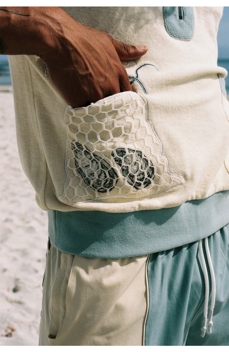 Tombolo 'Aw, Shucks' Cabana for Billion Oyster Project, Alternate, color, 