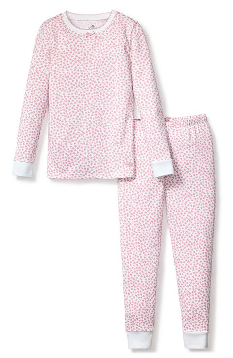 Kids' Sweethearts Fitted Two-Piece Pima Cotton Pajamas (Toddler, Little Kid & Big Kid)