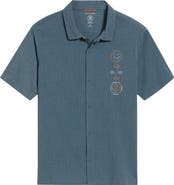 Roark Bless Up Trail Performance Short Sleeve Button-Up Shirt