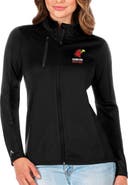 ANTIGUA Women's Antigua Black Illinois Tech Scarlet Hawks Generation Full-Zip Jacket