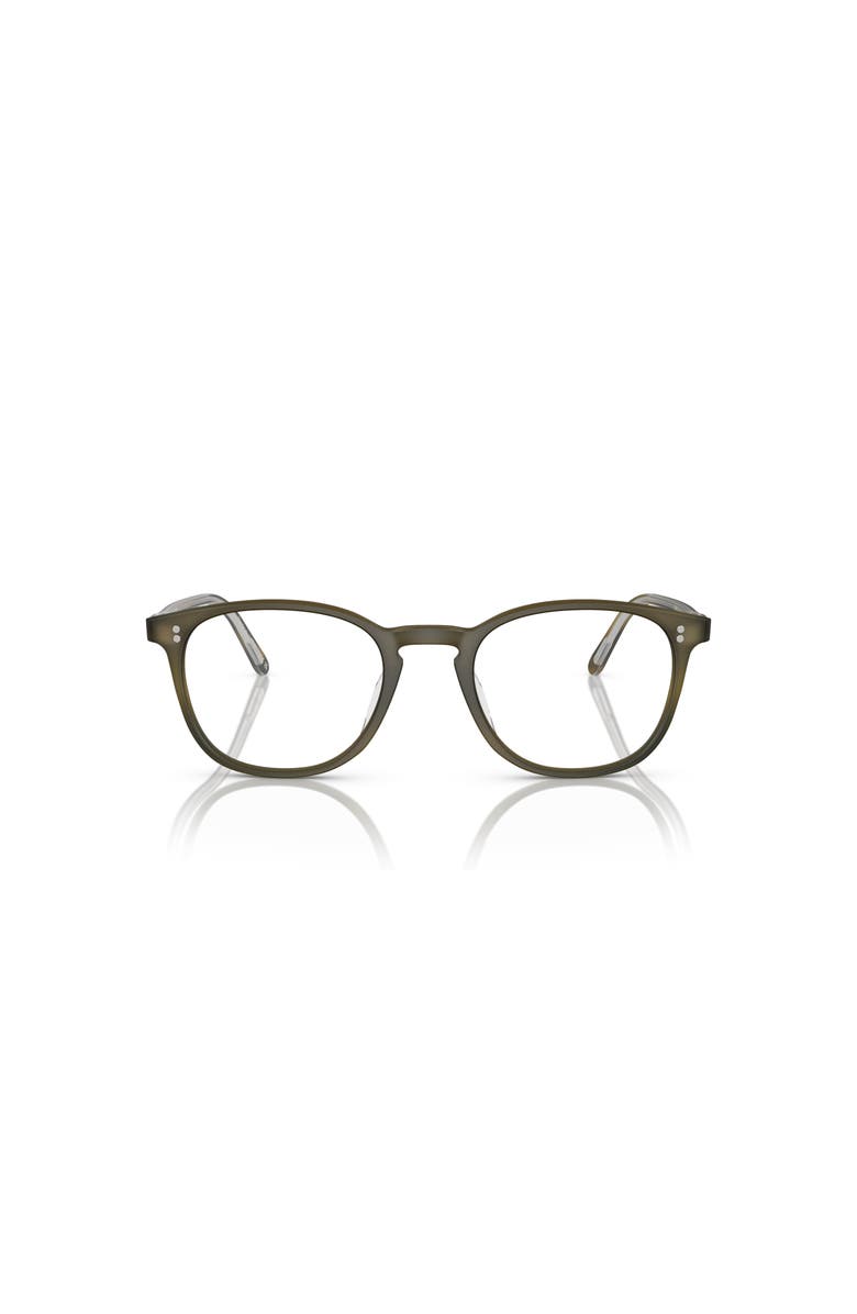 Oliver Peoples 49mm Square optical glasses, Alternate, color, Brown