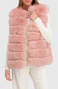 Lyla Grant Fur-Free Fox (Faux Fur) Horizontal Vest