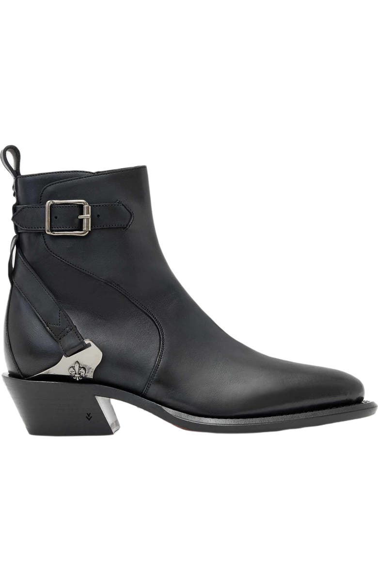 John Varvatos Crosby Saddle Jodhpur Boot, Alternate, color, Black