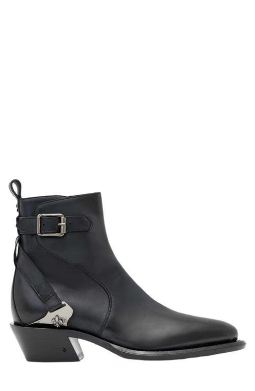 John Varvatos Crosby Saddle Jodhpur Boot In Black