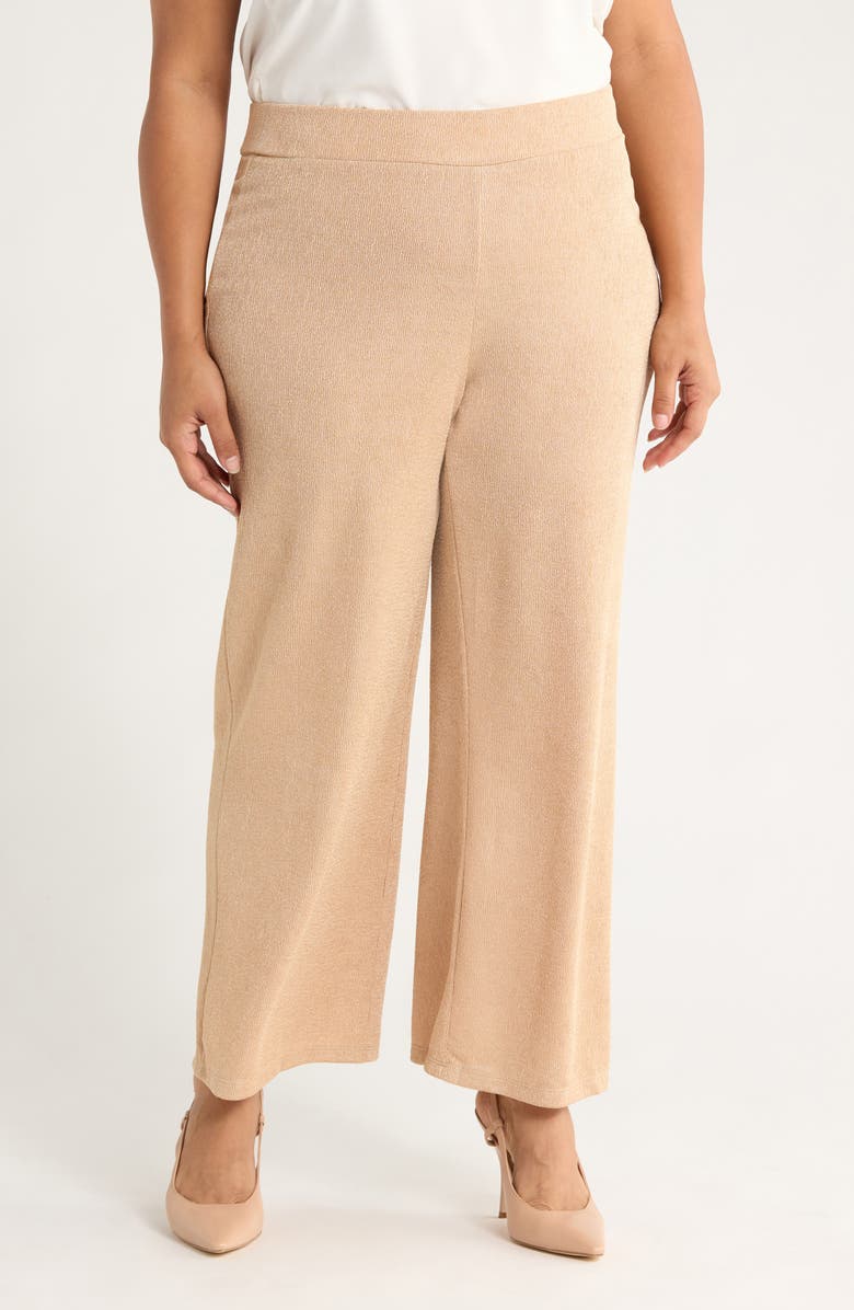 KASPER Pull On Wide Leg Pants, Main, color, 