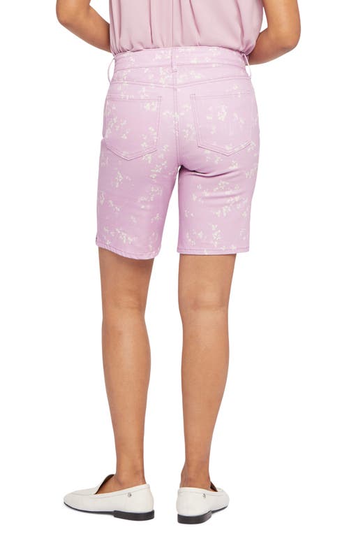 Nydj Ella Side Slit Denim Bermuda Shorts