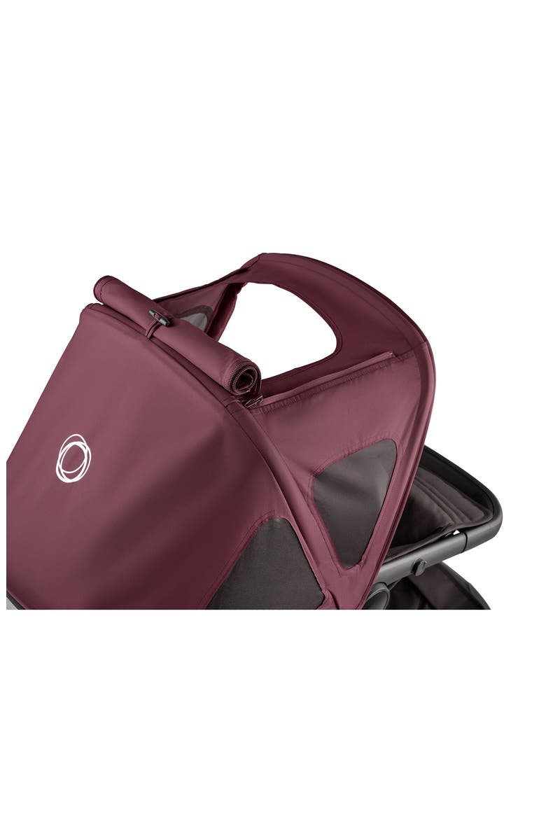 Breezy Sun Canopy for Kangaroo, Fox 5 or Cameleon 3 Strollers, Alternate, color, DARK CHERRY
