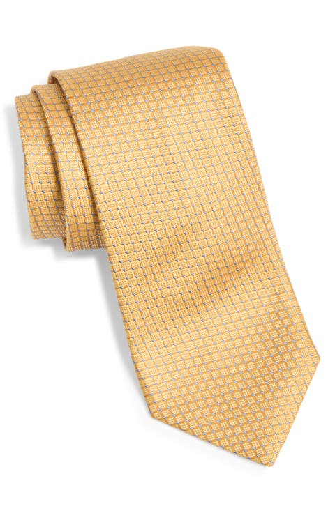 Geometric Silk Tie