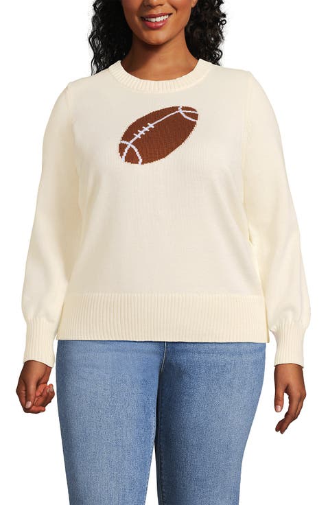 Plus Size Drifter Sports Icon Sweater