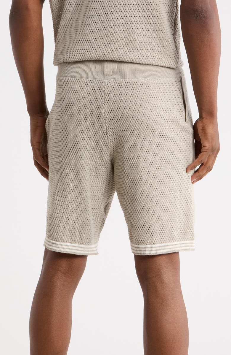 T.R. PREMIUM Textured Knit Shorts, Alternate, color, Sand