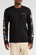 Off-White Lots Long Sleeve Graphic T-Shirt