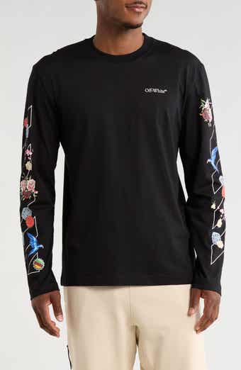 Off-White Lots Long Sleeve Graphic T-Shirt