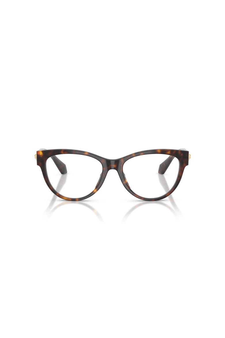 52mm Cat Eye optical glasses, Alternate, color, Brown