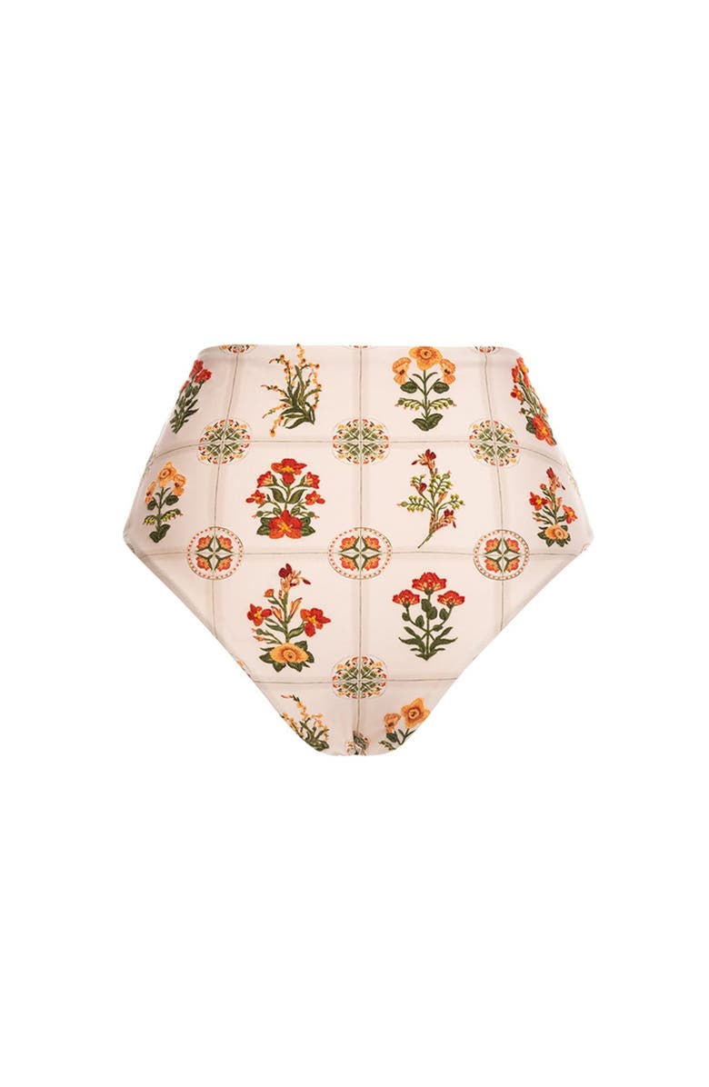 Agua by Agua Bendita Magenta Canna Bikini bottom, Alternate, color, Multi